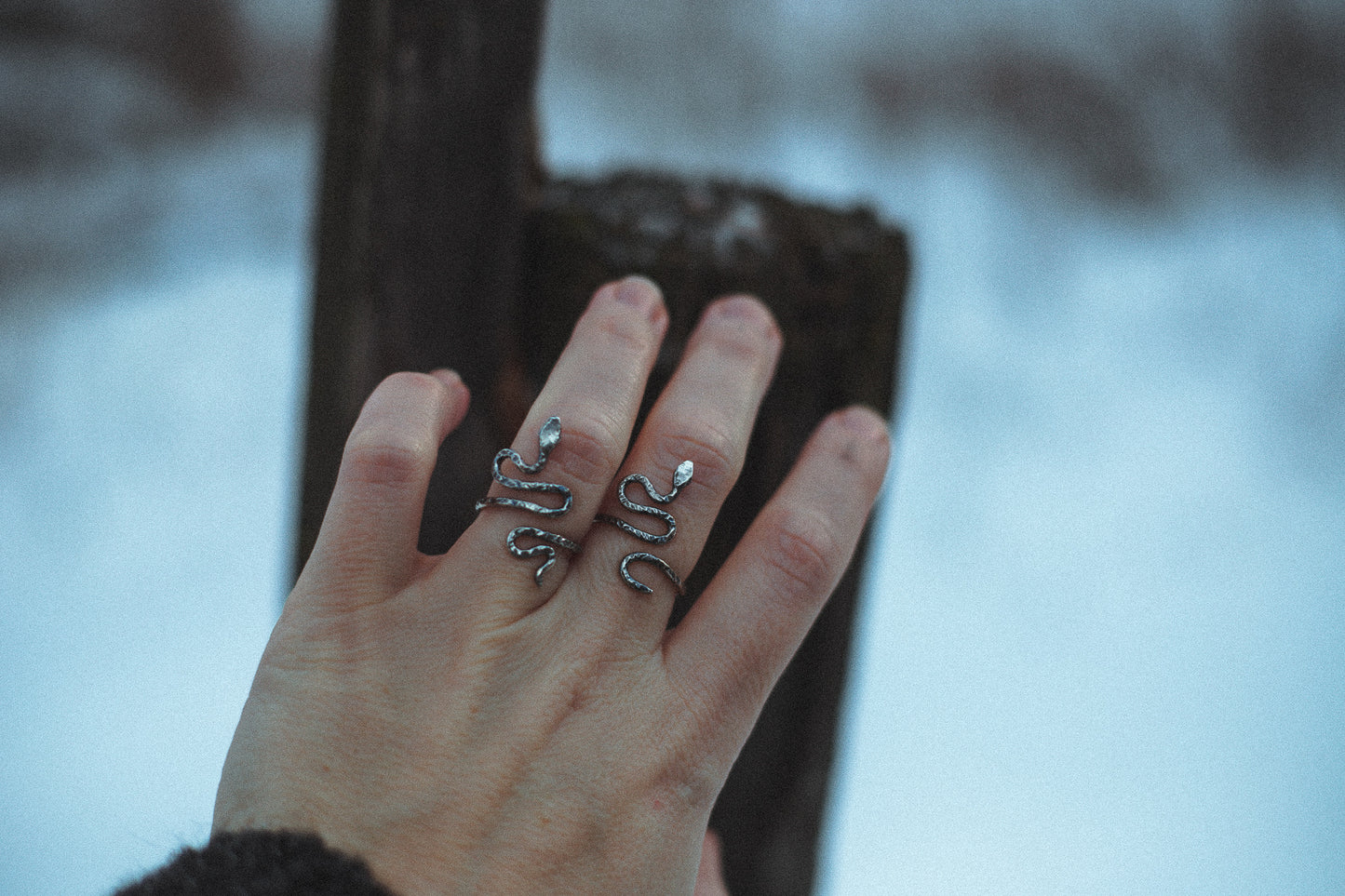 Snake Wrap Rings