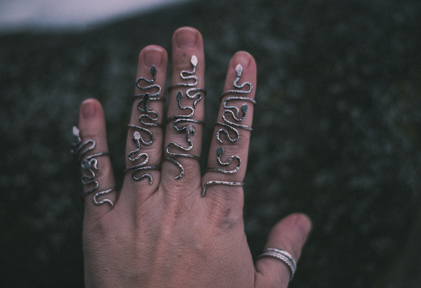 Snake Wrap Rings