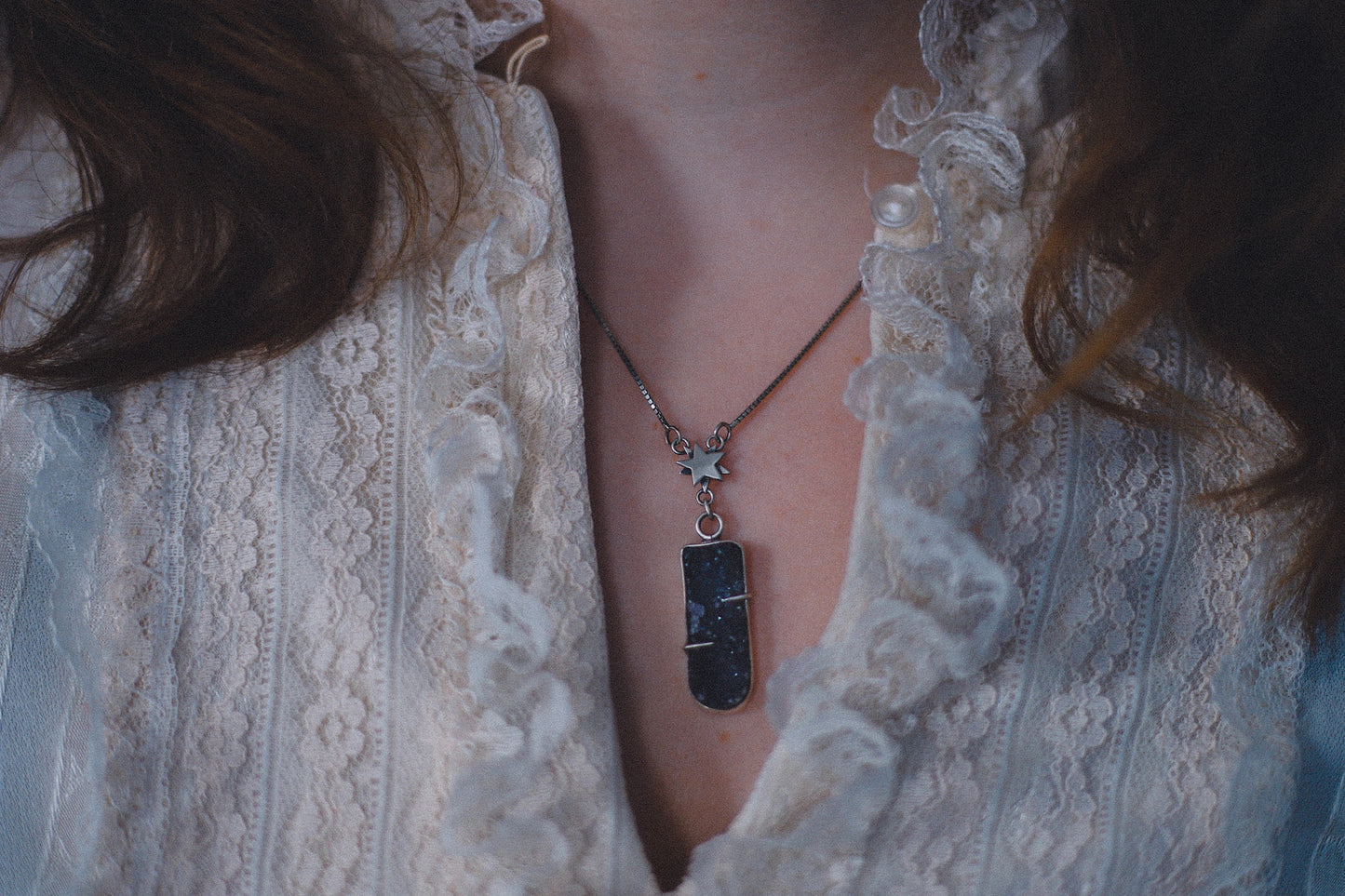 Shimmering Night Necklace