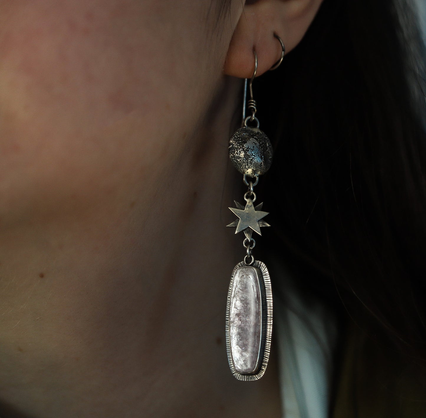 Moon and Stars Earrings