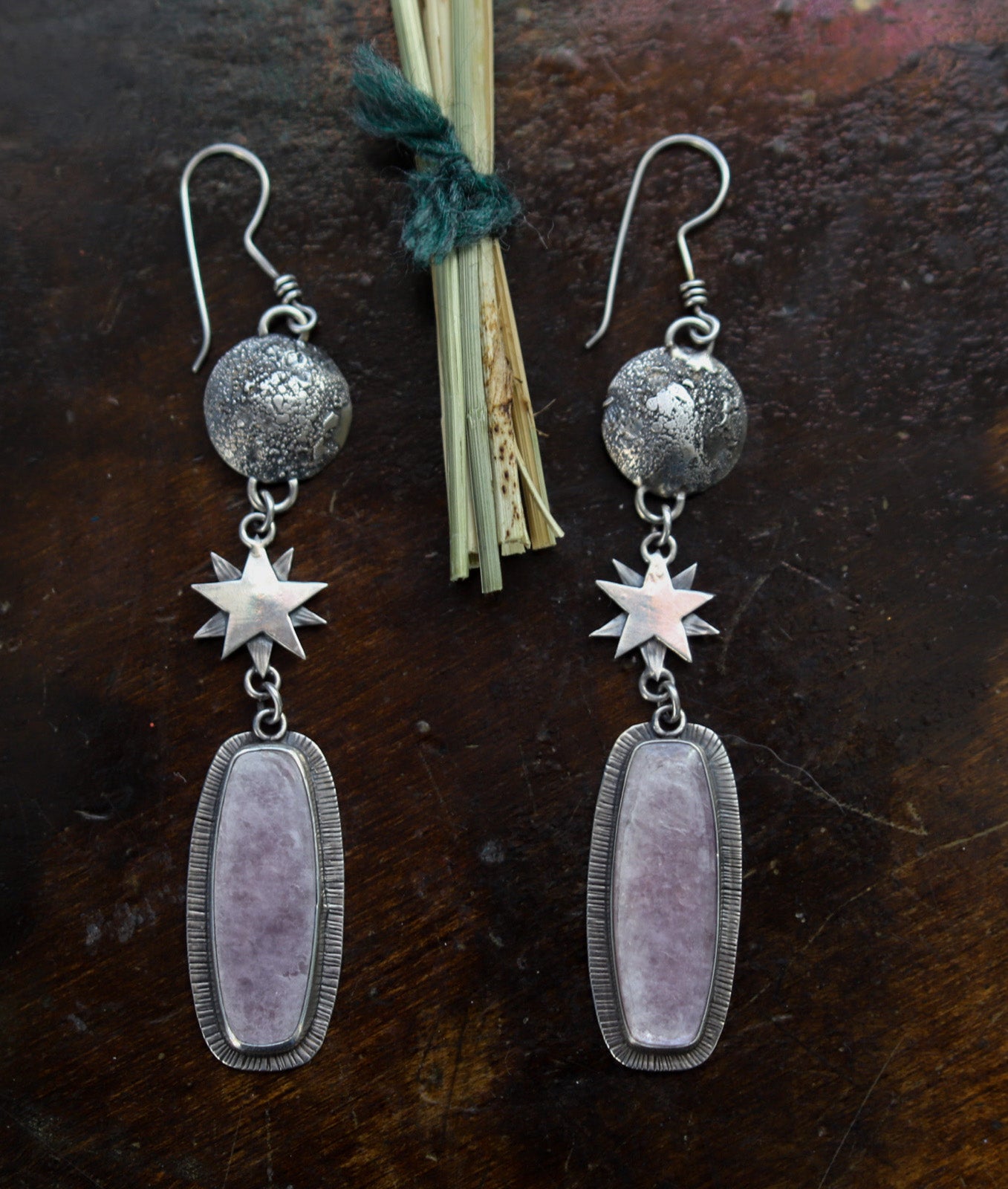 Moon and Stars Earrings