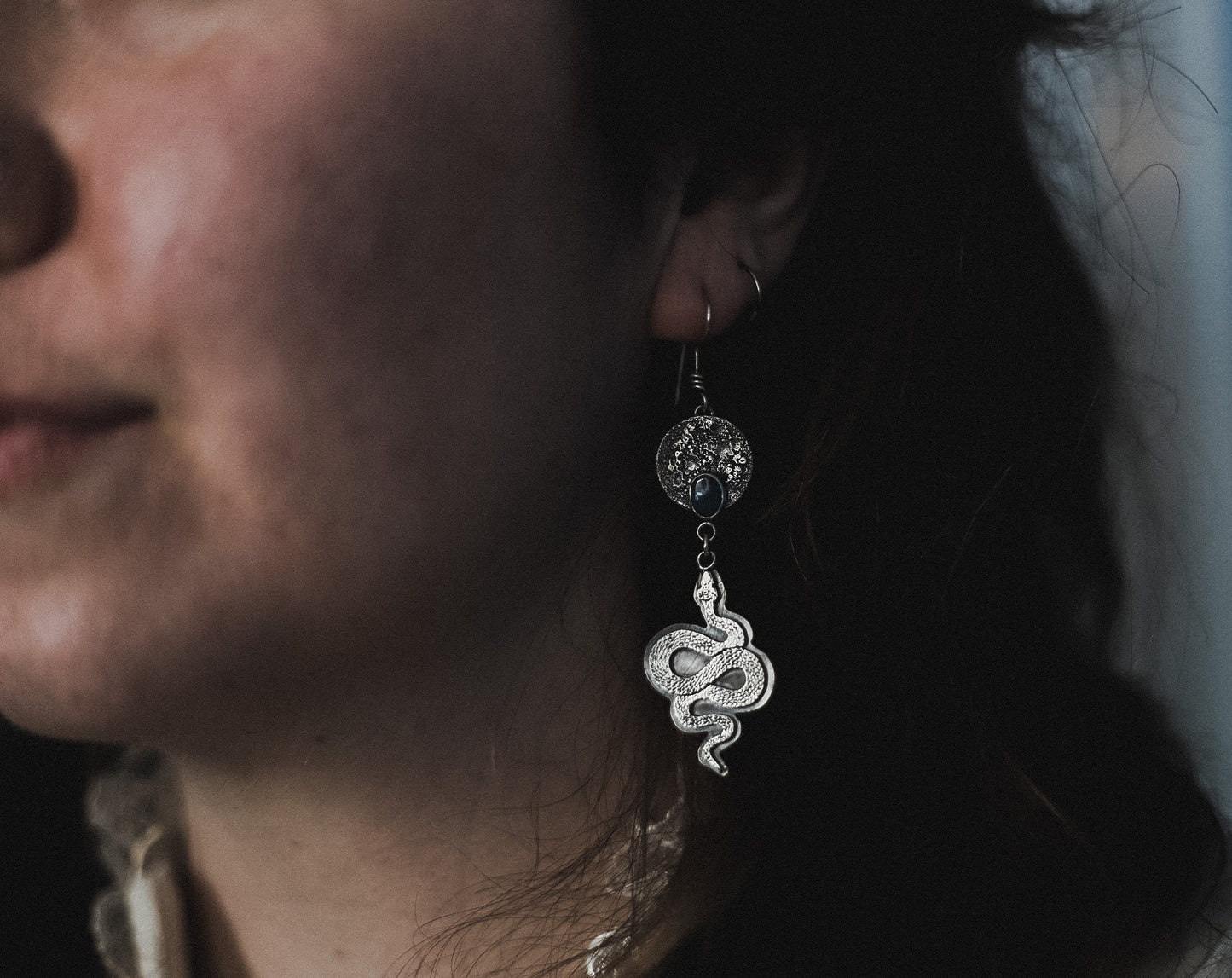 Night Serpent Earrings
