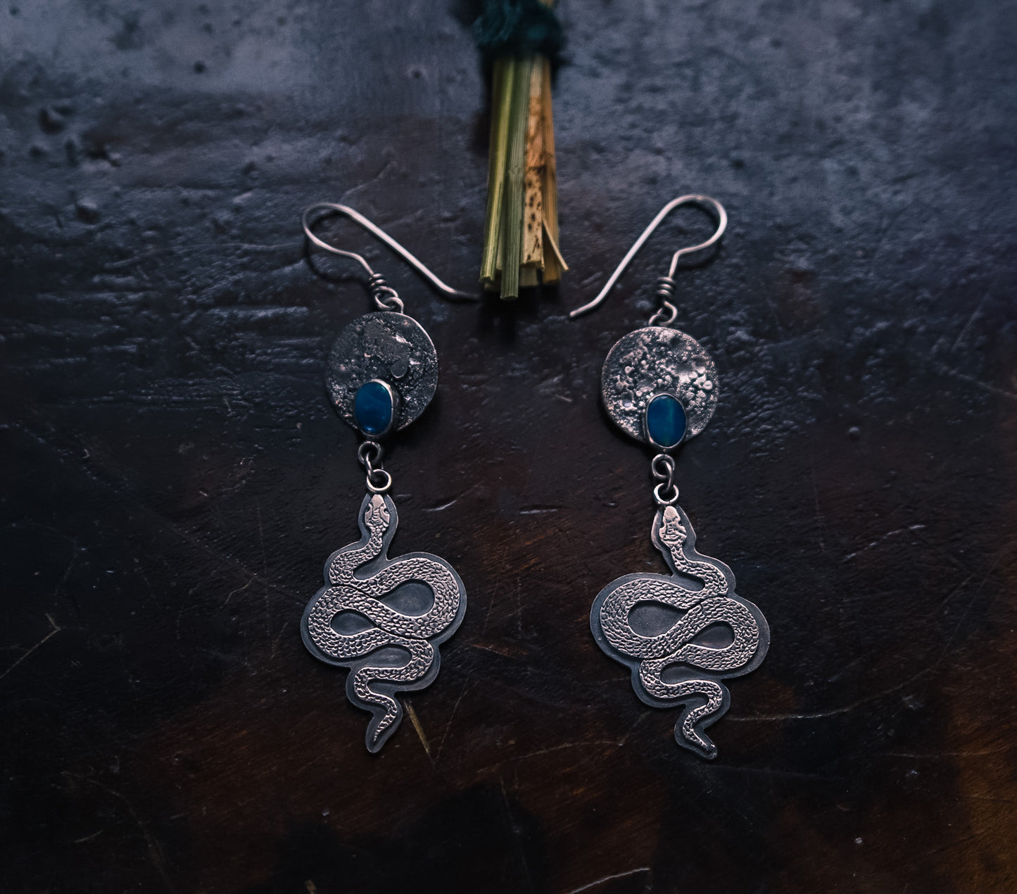 Night Serpent Earrings