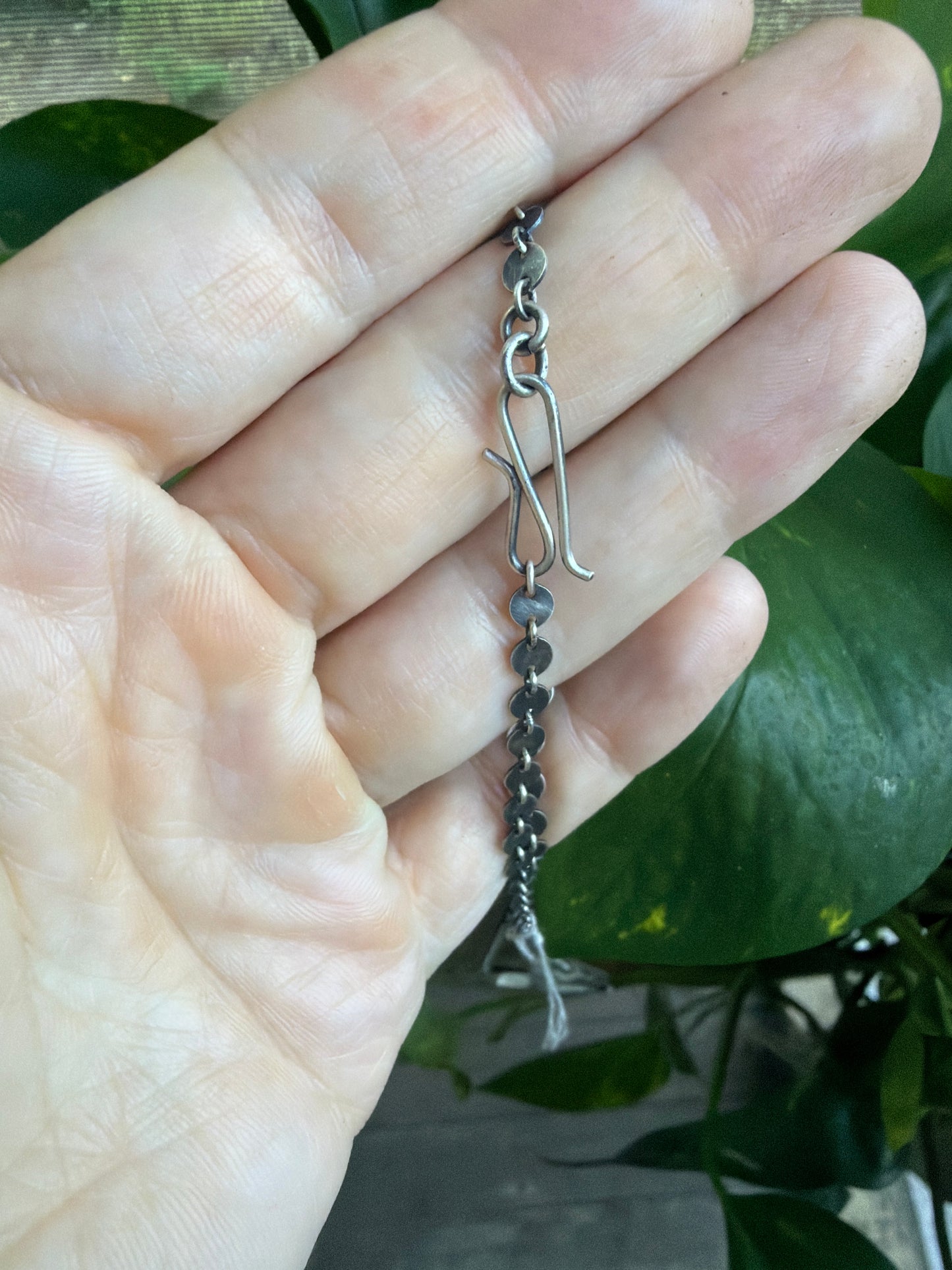 Butterfly Wing Obsidian Necklace